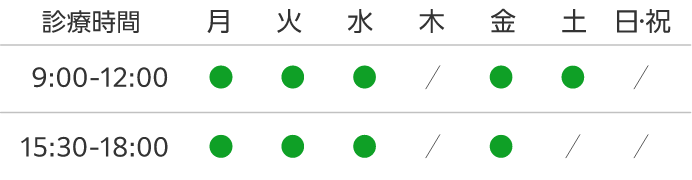 診療時間SP